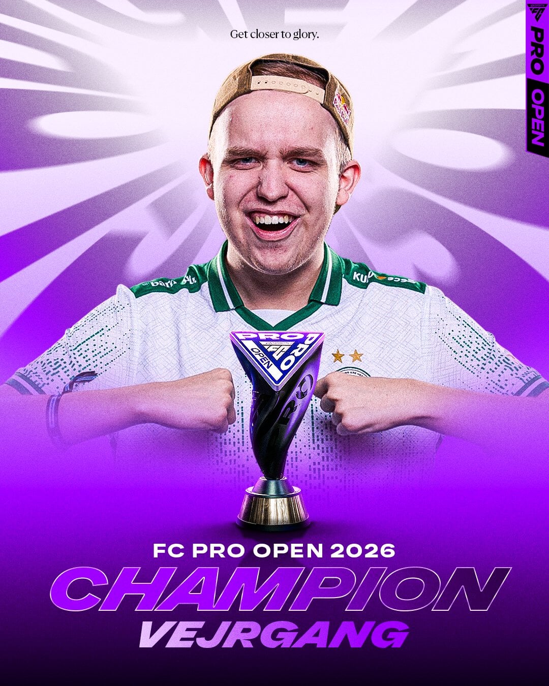 Vejrgang EA FC Pro Open Kampioen 2026